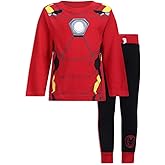 Marvel Avengers Boys Long Sleeve Shirt and Pants Set for Toddlers and Big Kids