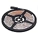 ANJAYLIA Black Light LED Strip Lights 16.4ft 300leds Blacklight Strip Waterproof IP65 with 12V 2A Power Supply