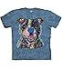 The Mountain Russo Kisser Adult T-Shirt, Blue, Small