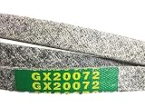 EM Mower Deck Belt GX20072 -42" - Kevlar - Compatible with John Deere - LA100 LA105 LA110 LA115