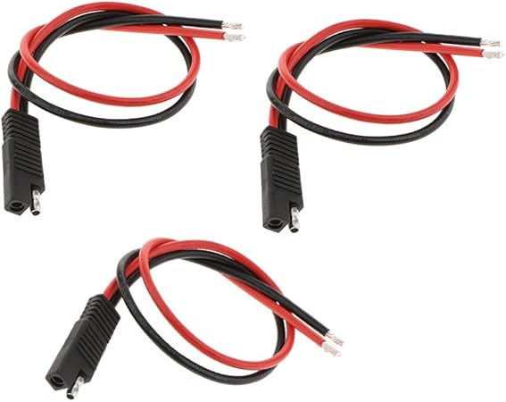 Amazon 400mm Sae延長ケーブル Saeアダプタケーブル 12awg 30a 太陽電池 自動車バッテリーなど用 コネクタ 3本 バイクバッテリー充電器 車 バイク Amazon 400mm Sae延長ケーブル Saeアダプタケーブル 12awg 30a 太陽電池 自動車バッテリーなど用 コネクタ 3本 バイクバッテリー充電器 車 バイク