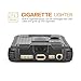 iPhone SE Case, ZVE Multifunctional Cigarette Lighter Cover for iPhone 5 / 5s Built-in Cigarette Lighter, Bottle Opener, Camera Stable Tripod Case - Black