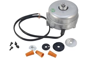 GSPUSA 833697 CKD833697X compatible with Admiral, Amana, Caloric, Crosley, Estate, Inglis, Jenn Air, Kenmore, Whirlpool Refrigerator Condenser Fan Motor fits old number 833697