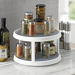Copco Non-Skid 2 Tier Pantry Cabinet Lazy Susan