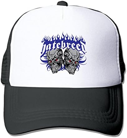 LIANBANG Hatebreed Adjustable Printing Mesh Cap Unisex Adult Sun Visor Baseball Mesh Hat