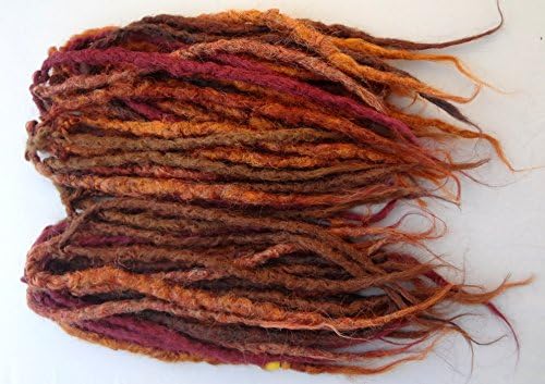 Full Kit of Autumn Mix Custom Dreadlock Extensions