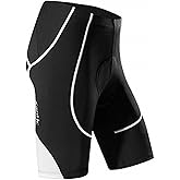 Santic Men's Cycling Shorts Padded Bicycle Riding Pants Bike Biking Clothes Cycle Wear Tights