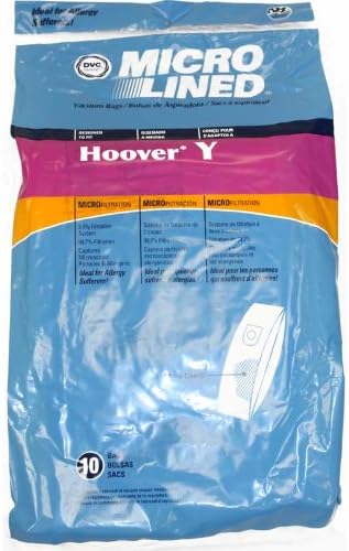 HooverType Y WindTunnel Upright Vacuum Bags, 6 Packs of 3 Bags