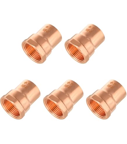 1 Inch Copper Slip Coupling – Flexible Coupling For Plumbing, HVAC, DIY Repair