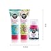 Good Virtues Co. Christmas Gift Set Black Seed Oil Anti Aging Facial Cleanser (3.4 oz), Facial Scrub -Clear Oily & Dry (3.4 oz) Night Cream Face Moisturizer (1.52 oz) Deep Pore Cleansing, Pack of 3