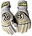 Goalkeeper Gloves - Goalie Gloves to Help You Make the Toughest Saves - Secure and Comfortable Fit With Extra Padding to Reduce the Chance of Injury (White & Black, Size 4 = Youth XS)