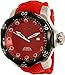 Invicta Men's Venom Red Silicone Band Steel Case Automatic Analog Watch 19302