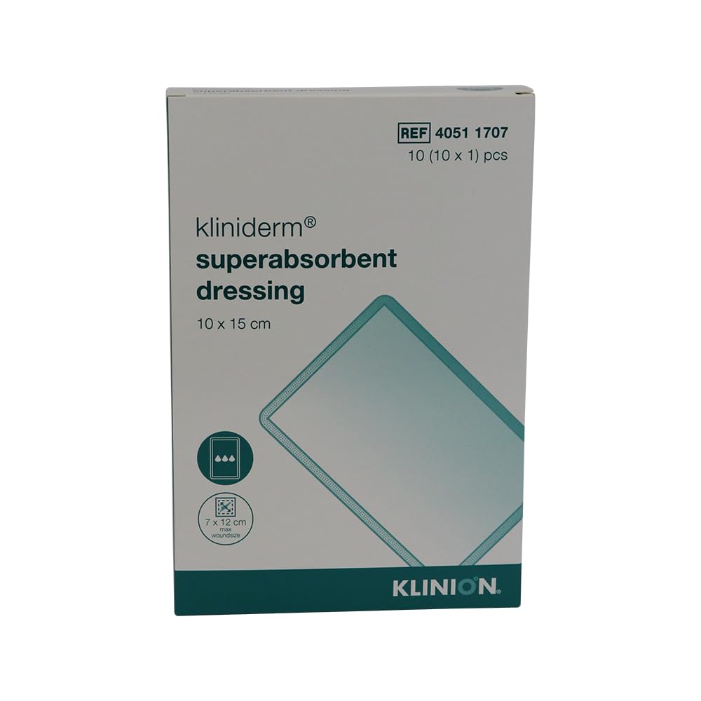 Kliniderm S/Abs Dressing, 10 cm x 15 cm (Pack of 10)