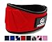 Weight Lifting Belt by Fitplicity, For Bodybuilding, CrossFit, Olympic Lifting, Powerlifting, Squat and Deadlifts, 6 Inch Back Support for Men and Women