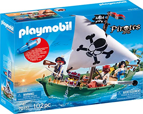 PLAYMOBIL 70151 Pirates Piratenschiff