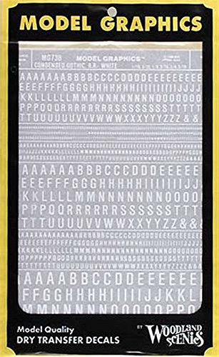 Short Gothic Letters, White