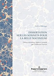 Dissertation sur les sonnets pour la belle matineuse