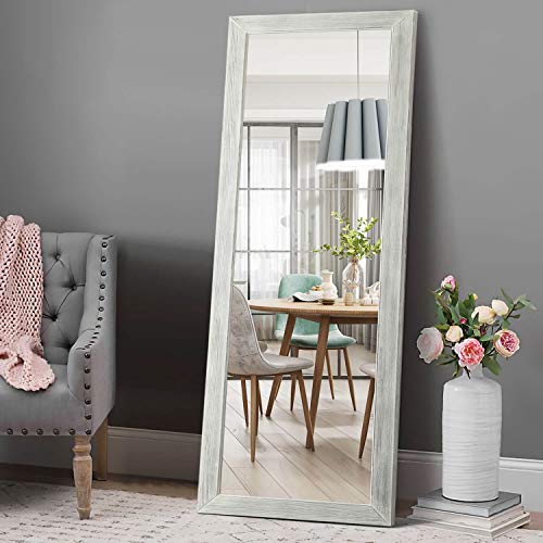 Photo 1 of Elevens Traditional Full Length Floor Mirror 65"x22" Rustic Tall Floor Mirror Wall Mirror Standing Hanging or Leaning Against Wall for Bedroom