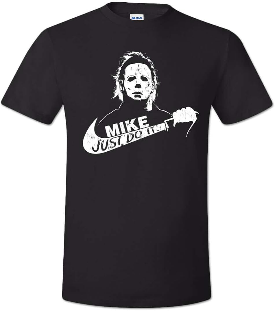 michael myers just do it t shirt 