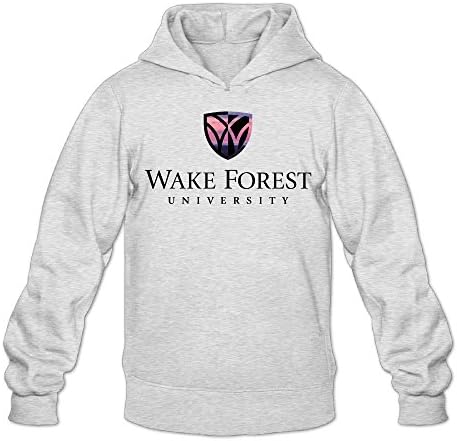 Rebecca Geek Wake Forest University Men's Long Sleeve Sweater Ash