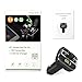 Bluetooth FM Transmitter, GRDE Bluetooth Car Adapter Wireless in-car Receiver with Dual USB Car Charger and Hands-free Calling for iPhone Samsung, Ipad, Smartphone