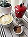IMUSA USA B120-42T Aluminum Stovetop Coffeemaker, Espresso Machine, 3-Cup, Red