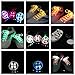 LED Shoelaces Light Up Shoe Laces with 3 Modes,KANGVO Flash Shoestrings for Party Hip-hop Dancing Cycling Hiking (Blue)