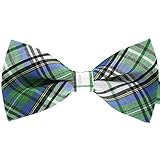 Tok Tok Designs® Handmade Men Bow Ties - B54 (TC Cotton Fabric)