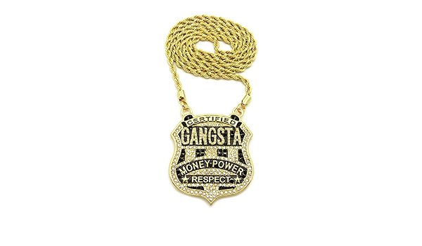 Crescendo Sj Inc New Iced Out Gangsta Pendant 5mm 36 Rope Chain Necklace Xp524rcg Amazon Com Crescendo Sj Inc New Iced Out Gangsta Pendant 5mm 36 Rope Chain Necklace Xp524rcg Amazon Com