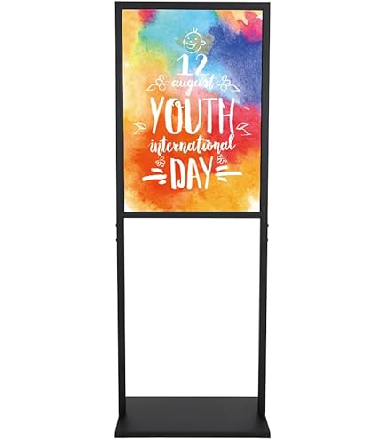 Floor Standing Poster Display Stand Sign Holder 22 X 28