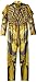 Disguise Ranger Movie Deluxe Costume, Yellow, Medium (7-8)