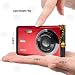 Digital Camera for Beginners, Vmotal 12MP 3.0″ LCD Rechargeable HD Digital Video Camera, Lightweight Point and Shoot Digital Camera for Kids/Teenagers/Students (Red)thumb 3