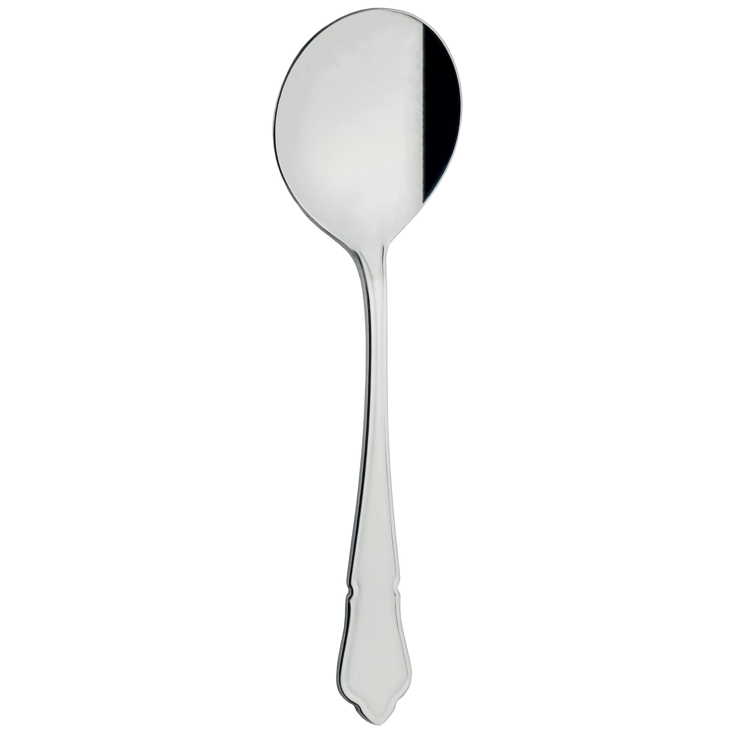 Grunwerg Dubarry Soup Spoons SUSDBR, 18/0 Stainless Steel, Set of 12