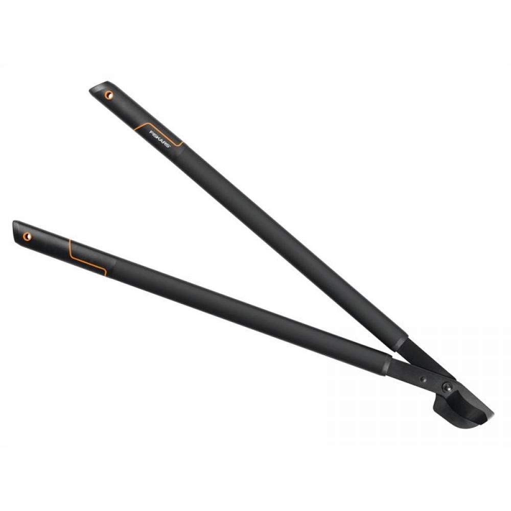 Fiskars SingleStep Loppers Bypass Hook Head (L) L38, Non-stick coating, Hardened precision steel, Length: 82 cm, Black, 1001426
