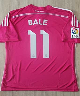Amazon.com: Real Madrid 2014-2015 Bale Away Soccer Jersey ...