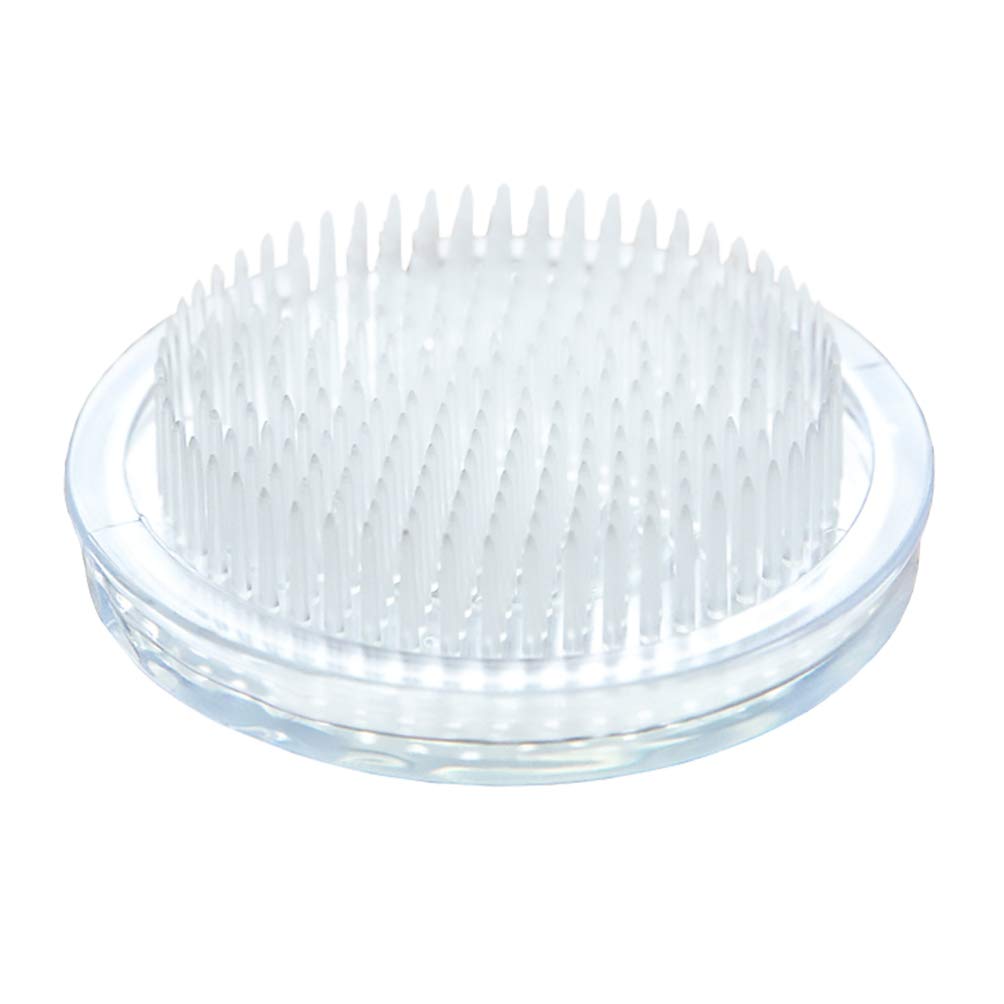 Amosfun Clear Ikebana Kenzan Japanese Flower Holder Plastic Flower Frog Round Holder Kenzan Flower Arranging Frog Flower Arrangement Supply