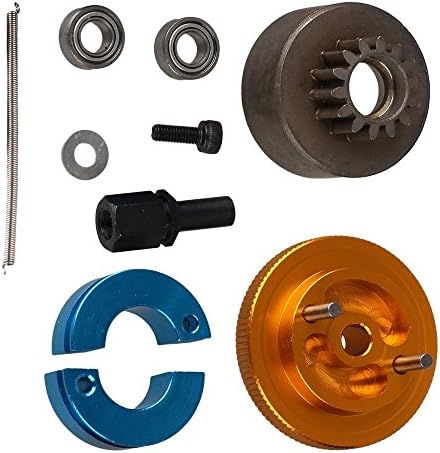 Yiguo RC 1:10 Car Upgrade Parts Yellow Aluminum Alloy 14T Clutch Flywheel Set T10093
