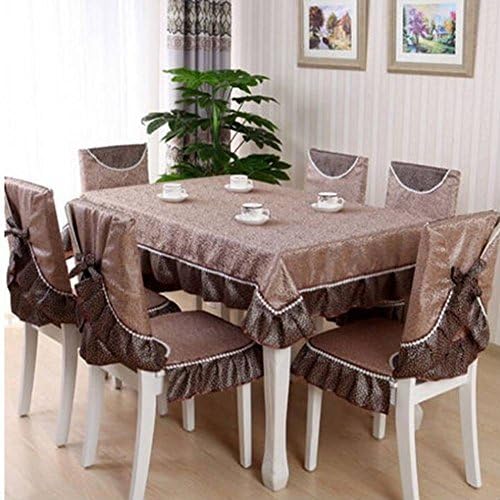 Easyhousehome the Simple Fashion Table Cloth/Chair Cushio & Chair Covers Multi-size (51in71in, coffee)