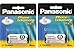 Panasonic 2.4V Ni-MH Rechargeable Battery for Cordless Telephones (2-Pack)
