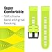 ANCOOL for Fenix 5/Fenix 6/Fenix 7 Band 22mm Silicone Watch Band for Fenix 8 Fenix E 47mm/Fenix 5 Plus/Fenix 6 Pro/Fenix 7 Pro/Forerunner 935(Green)