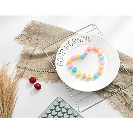 Drawihi - Molde de silicona con forma de corazón para fondant y ...