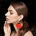 Fasker 2 Pairs Womens Bohemian Tassel Earring Tassel Dangle Stud Ethnic Earrings