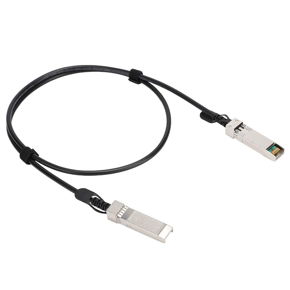 ciciglow PVC SFP To SFP Cable, 25Gb SFP Cable, 25Gbps Data Rate, 1 Meter DAC Cable, Suitable for Switches, Routers, Firewalls with SFP Optical Ports