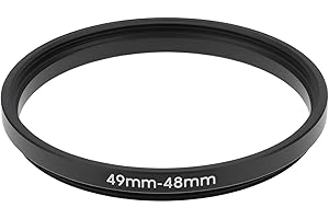 Briny River 49mm to 48mm Step-Down Ring Aluminium Alloy for Most Cameras