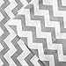 1500 Supreme Collection Queen Sheet Sets Chevron Gray - Luxury Hotel Bed Sheets and Pillowcase Set for Queen Mattress - Extra Soft, Elastic Corner Straps, Deep Pocket Sheets, Queen, Chevron Gray