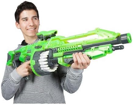 Amazon World Tech Warrior Glow In The Dark Prime Motorized Rapidfire Dart Blaster ダークプライムモーターライドラピッドファイアダートブラスターの世界テックウォリアグロー 並行輸入品 改造対戦型トイ おもちゃ