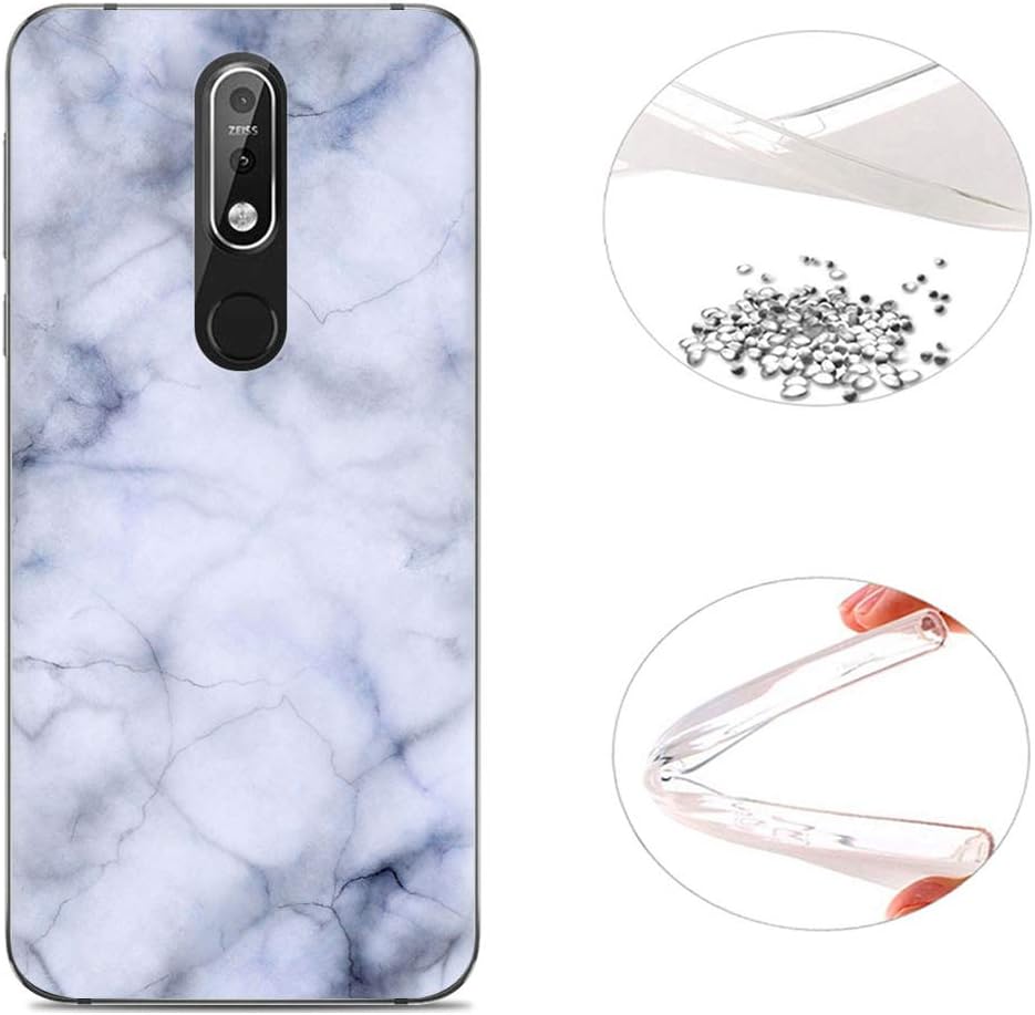 Cover for Nokia 7.1 Plating Case Soft Gel Silicone TPU shockproof Anti-Scratch cover Phone Case for Nokia 7.1