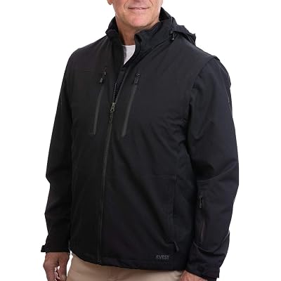 Durable Utility Jacket - Black Jacket 