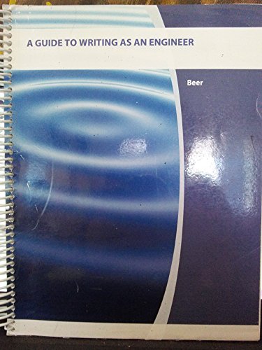 A GUIDE TO WRITING AS AN ENGINEER