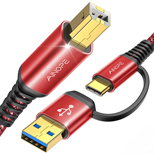 Casio AINOPE Printer Cable Red